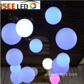 Sistema de elevación de bólas led de 30 cm de diaño LED